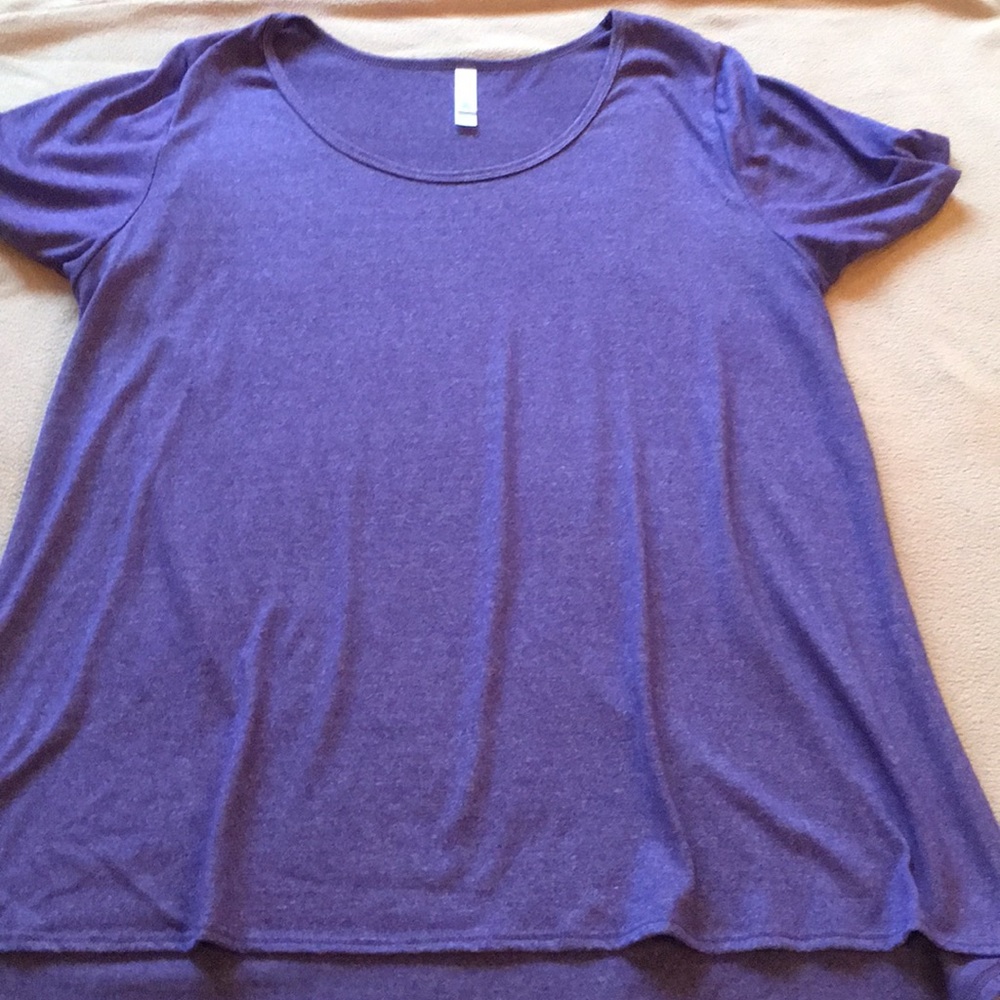 LuLaRoe Purple Classic Tee